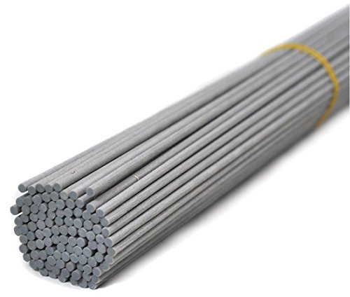 100 Stück Fasern stäbchen Reed Diffusor Stöcke Reed Sticks ätherisches Öl Aroma Diffusor Stöcke (Grau 20cm*3mm)