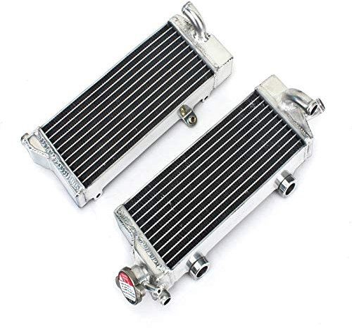Enfriador Radiador (Pareja) para KTM EXC 125, 200, 250, 300 2-Tiempos 2008-2015