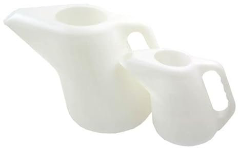 US PRO 2 Piece Fuel Oil Measuring Jug Set 1.5 & 5 Litre 3246