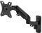 Monoprice 2-Segment Full Articulating Gas Spring Wall Mount For Monitors Up To 27 Inches, Adjustable Corner Friendly - Workstream Collection