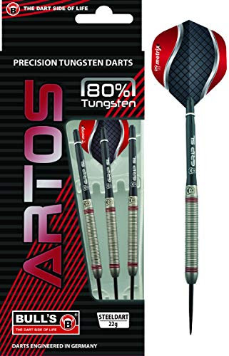 Bull's Artos Steel Dart, rot, 24g
