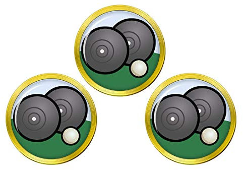 Giftshop UK Lawn Bowls Golf Ball Markers