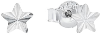 Amor Ohrstecker 925 Sterling Silber/Gold Mädchen Kinder Ohrschmuck, Kommt in Schmuck Geschenk Box