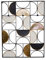 moebel direkt online Garderoben-Paneele Luisa - Kleiderschrank - Metall - Art Deco - Kleiderstange für Kleider, Schuhe, Hüte, Accessoires