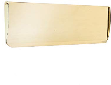 Polished Brass Letter Plate Inner Tidy 352MM X 127MM JV53BPB