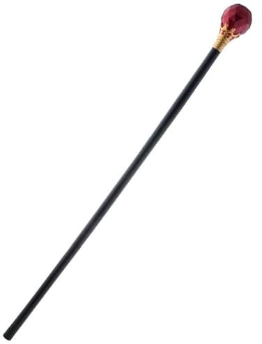 PARTY DISCOUNT NEU Königliches Zepter, Schwarz-Rot, 4-teilig