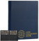 Coin Holder Sammlung - Coin Storage Album für Sammler CS02 (Preußischblau, Taschengröße 30 x 28 mm/1,2 x 1,1 Zoll)
