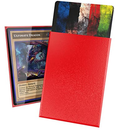 Ultimate Guard Cortex Sleeves Japanese Size (60) (62x89mm), Farbe:Rot