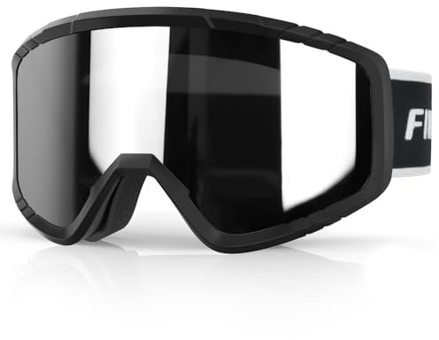 Findway Kinder Skibrille, Snowboard Brille für Brillenträger, OTG, UV-Schutz Kompatibler Helm, Anti Fog Kinderskibrille Ski Goggles für Skifahren/Skaten/Schneemobil, Für Junior Teenager 3~14 Jahre