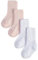 CALZITALY PACK 2, 4, 6 Paia Calzini Neonato, Calze Bambini, Calzini Cotone Bimbi Calzini Primi Giorni | da 0 a 12 mesi | Made in Italy (3-6 Mesi, 4 Paia: Rosa+Bianco)