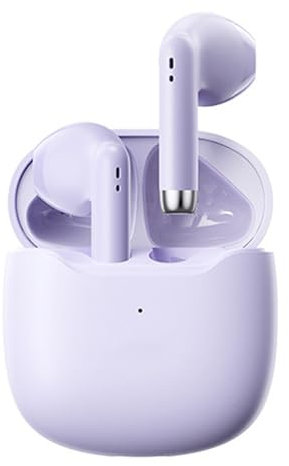 Auriculares Inalámbricos Intrauditivos Para Juegos Bluetooth 5.3, Sincronización De Audio Y Vídeo Sin Retardo Sensorial, Auriculares Con Cancelación De Ruido, Aptos Para Correr, Fitness Purple/B