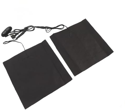 Sonew USB-Heizkissen, Einstellbare Temperatur, Elektrischer Wärmer, Heizkissen für Weste, mit Wasserdichtem Design, Tragbar, für Verschiedene Heizbedürfnisse