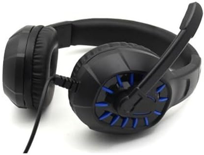 WatioWave Komc C501 Gaming Headset in Rot - Ideal für EIN völliges Eintauchen in Ihre Spiele - Komfortables Design und Surround-Sound - Steigern Sie Ihr Spielerlebnis!