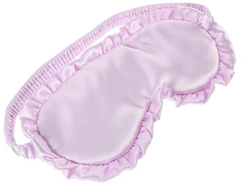 BESTYASH Schlafmaske Satin Mit Blumenmuster Verstellbare Augenmaske Für Und Mädchen Lichtblockierend Und Für Erholsame Nächte Und