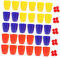 TOBBOMEY 30piezas Magician Prop Trick Cup De Tazas Mágicas y Ligeras para Ilusiones y Entretenimiento Fiestas