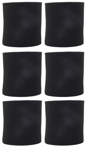 6pcs 60 Mm X 50 Mm Lautsprecher -Portrohrschwamm, Subwoofer -Bass -Reflexrohr -Bass -Tieftöner Box Port Rohr -Entlüftungsschwamm für Einen Verstärkten Soundeffekt