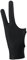 Drawing Glove, Tablet Drawing Glove Breathable Prevent Smudge Artist Digital Art Glove With 3 Layer 2 Finger Painting Glove for Artist Sketching Black (S)