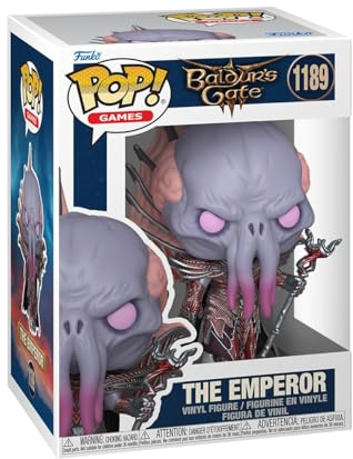 Funko POP! Games: Baldur's Gate 3- The Emperor - Sammelbare Vinylfigur - Geschenkidee - Offizielles Merchandise - Spielzeug für Kinder & Erwachsene - Modellfigur für Sammler und zur Ausstellung