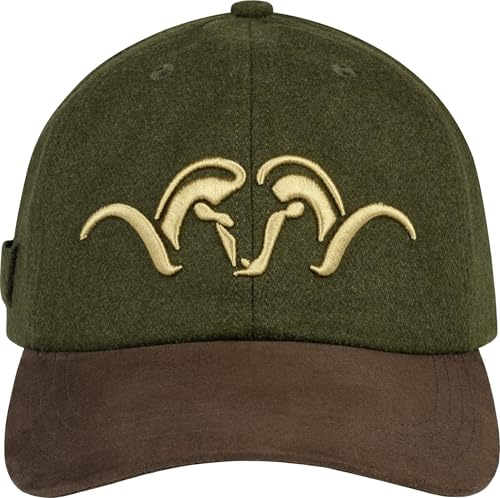 Blaser – Filz Suede Kappe | Baseballcap in Filzoptik & Suede-Schirm | Verstellbarer Snapback | Polyester-Wolle-Mix & Suede-Polyester | Argali Frontstick