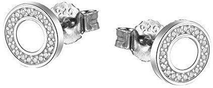 DOOSTI Damen Ohrstecker 925/- Silber rhodiniert