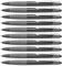 Schneider Loox Druckkugelschreiber, Strichstärke M (10er Set, Schwarz)