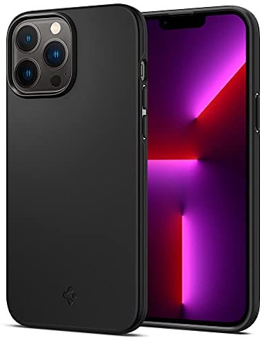Spigen Thin Fit Case Compatible with iPhone 13 Pro Max - Black