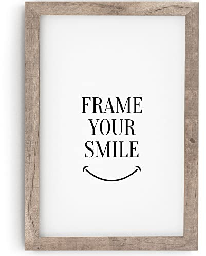 MONFRAME Bilderrahmen Modern - 59,4x84 (DIN A1) cm - Wildeiche - mit Acrylglas