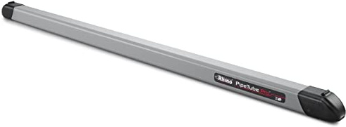 Rhino 3 meter PipeTube Pro Unlined Universal Van Pipe Carrier | RP21, Silver, L1, L2 / H1