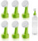 AWAVM 6 Pack Bottle Top Sprinkler DIY Small Plastic Watering Can Plant Waterers Suitable for Drinking Bottles Seed Seedling Garden Irrigation