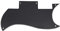 Spactz Gitarren-Pickguard für Gitarrenzubehör mit kratzfester Platte für Schlagbrett für Gitarre Special SG