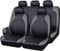 HODGON Auto Sitzbezüge für Renault Captur -II/ 2019 2020 2021 2022 2023, wasserdichte Autositzschoner, Ledermaterial, Reißfest und Kratzfest, Atmungsaktiv,C