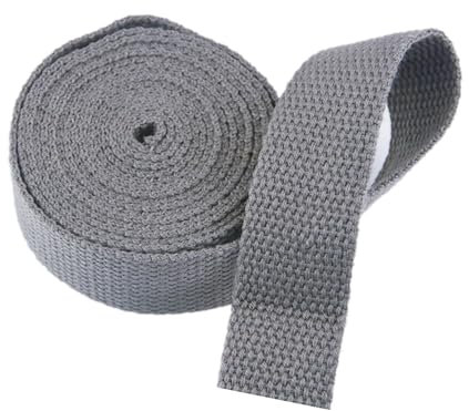 YunYunStrap Gurtband baumwolle 38mm für taschen zum nähen, Dicke 1,3 mm, Länge 5, 10 oder 20 Yards