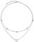 HOOHWE Kette Silber Herz Halskette Damen Silber 925 Layering Halskette Mehrschichtige Halsketten Herz Choker für frauen Modeschmuck Kette Set Boho Schmuck Geschenk