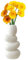BFYDOAA Keramikvase, Unregelmäßige Steine, ästhetische Vasen, Minimalismus, Moderne Trockenblumenvase für Wohnzimmer, Schlafzimmer, Büro, Tischdekoration