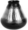 Lambert Riku Gefäß Aluminium Silber/schwarz H 26 D 26 cm