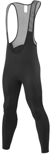 Przewalski Herren-Rad-Trägerhose, 4D-gepolstert, Thermo-Fahrradhose, Leggings, Reiten, Fahrrad-Trägerhose