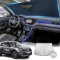 LANGBEAN - Parasol plegable para VW T-roc 2018-2025, parasol para parabrisas delantero bloquea el calor protección contra los rayos UV, accesorios para trueque