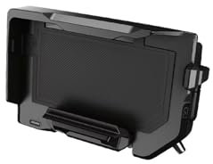 GPS Staffa Staffa Di Navigazione Per Telefono Cellulare Con Ricarica Wireless R 1250 GS R1250 GS Moto Ricarica Wireless R1200GS ADV Per BMW R1250GS ADV Supporto Navigazione Moto(Wireless- Black Line)