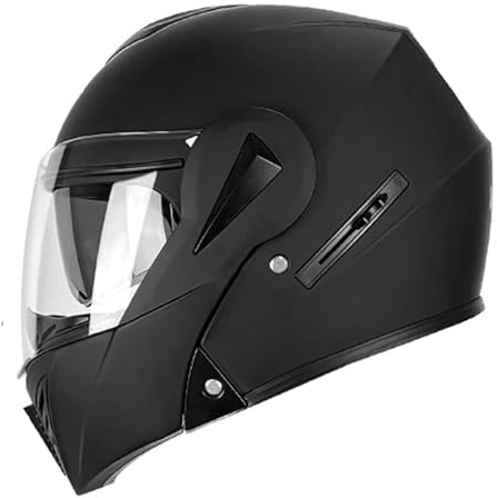 Klapphelm Integralhelm Flip Vollvisierhelm Mit Sonnenblende Modularer Motorradhelm ECEDOT Zertifiziert Modulare Motocrosshelme Scooter Motorradhelm Für Frauen Männer C,XXL:63-64CM