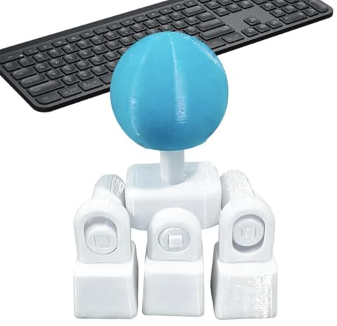 Byzieir Joystick Keycap,4-Way Game Thumbstick - 3D Printed Keyboard Joystick Keycap - for Men Women Adults Office Bedroom Game Room Work