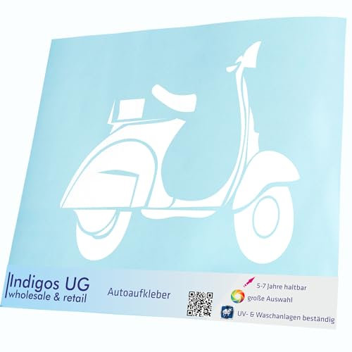 Indigos UG - Adesivo - Nuovo - JDM - Die Cut - Scooter Custom Roller - 90 x 90 MM