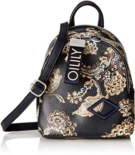 Oilily Damen Jolly Shoulderbag Svz Schultertasche Blau (Dark Blue)