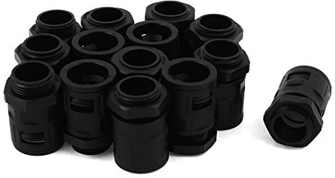 Aexit Raccordo corrugato AD18.5 PG13,5 Raccordo rapido filettato 20mm Raccordo 14 pezzi ID: 194030