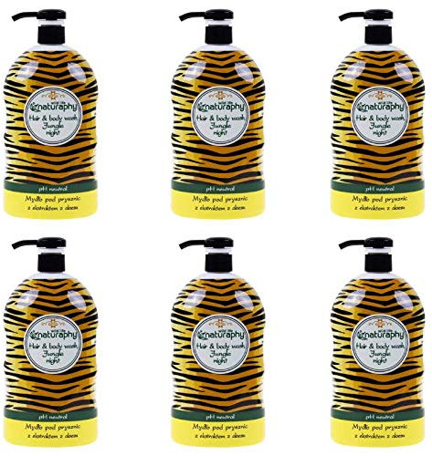 Gel lavant corps & cheveux - Extrait d'aloe vera 6L (1L x 6)