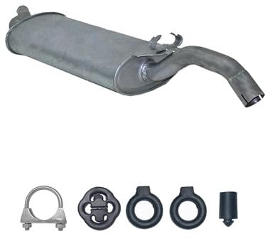 Ferroz Export Ersatz für Endschalldämpfer Auspuff VW Golf II 1.0 1.3 1.6i 37KW 40KW 53KW