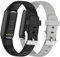 BDIG 2Pcs Armband Kompatibel Für Fitbit Luxe Silikonarmband, Sport weiches Ersatzarmband Silikon Uhrenarmband Ersatz mit Fitbit Luxe