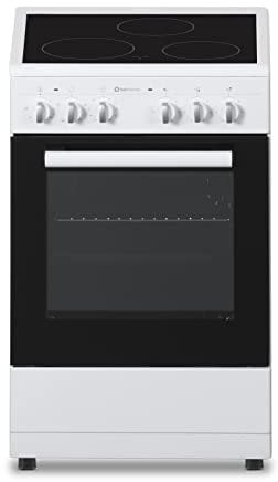 SOLTHERMIC VTC50BLANCA COCINA ELECTRICA VITROCERAMICA CON HORNO INCORPORADO/BLANCA/ANCHO 50 CMS / 3 FUEGOS/HORNO CON GRILL