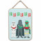 Disney Star Wars Fa La La Hängende Wanddekoration aus Holz – lustiges Star Wars Urlaubsschild für Weihnachtsdekoration