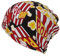 ESASAM Popcorn-Druck Multifunktions-Beanie-Mütze - Stilvolle und vielseitige Kopfbedeckung für Outdoor-Enthusiasten und Sportfans Sonnenschutzkappe Quick-Dry Cap Atmungsaktive Kappe, Popcorn-Druck,