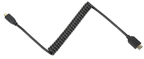 1.2m Mini HD Coiled Cable 8K 60Hz Adapter for Cameras Phones